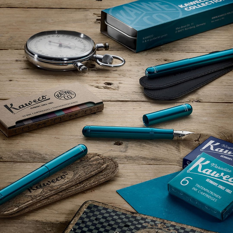 Kaweco Collection Liliput Blue Fountain Pen-Pens-Kaweco-Fine