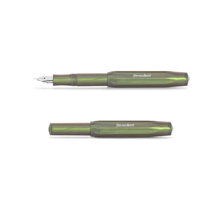 Kaweco Lunar Sport Fountain Pen Shadow Green - Extra Fine - Kaweco
