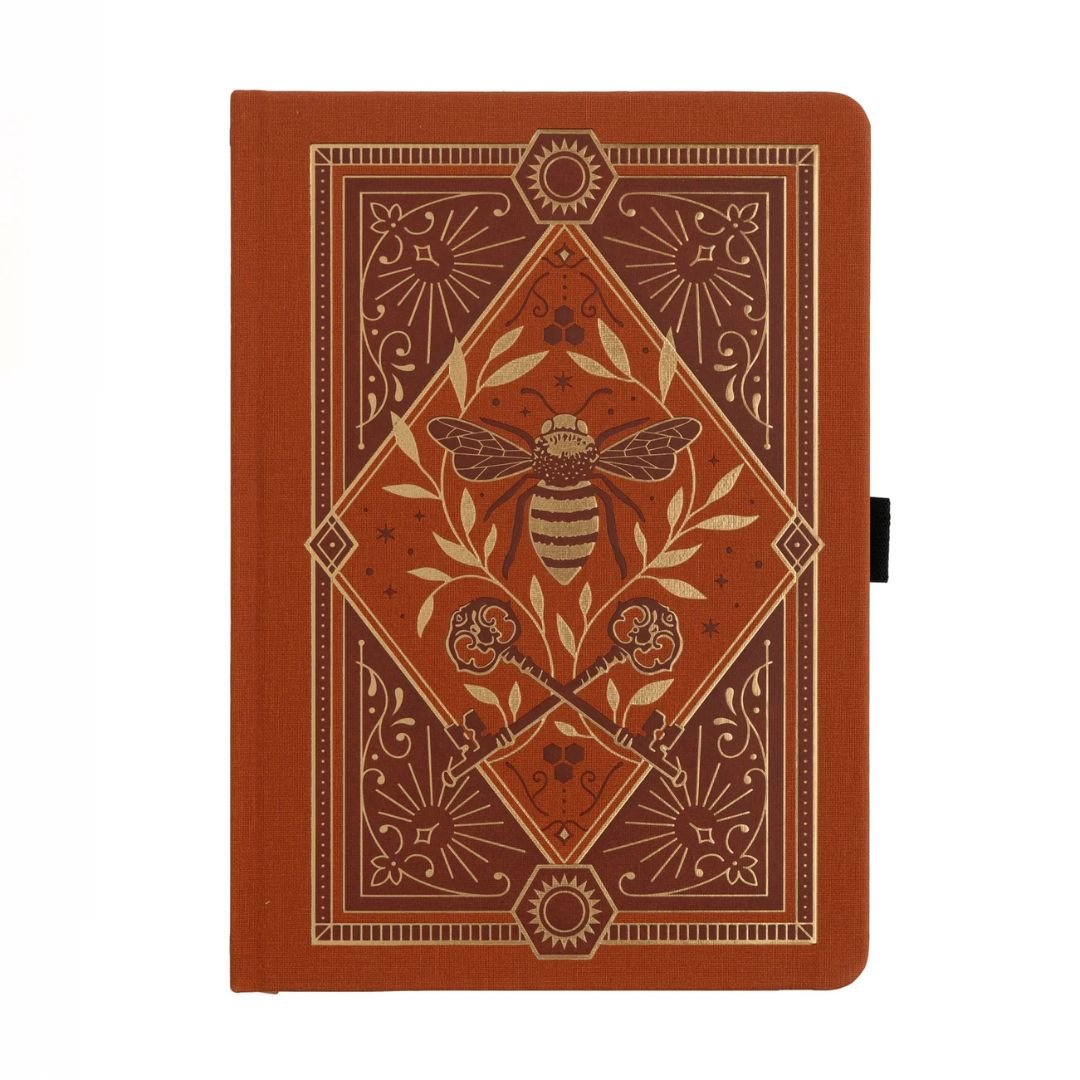 Keeper of the Bees in Rust Luxury Journal Archer & Olive - A5 Dot Grid - Archer & Olive