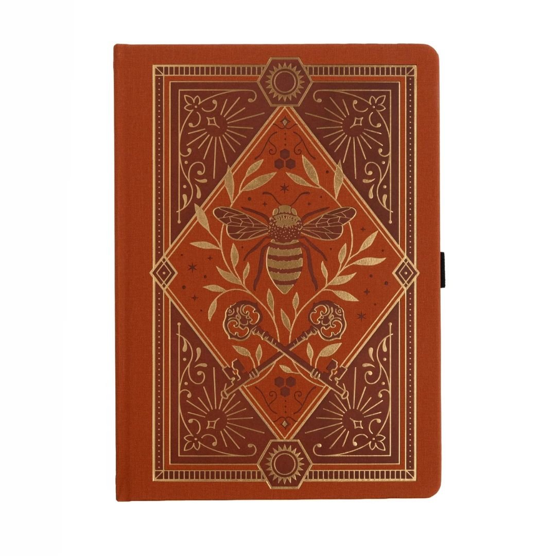 Keeper of the Bees in Rust Luxury Journal Archer & Olive - B5 - Archer & Olive