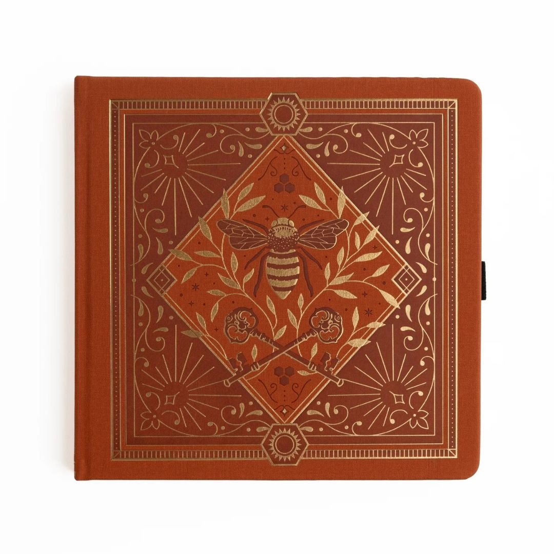 Keeper of the Bees in Rust Luxury Journal Archer & Olive - Square - Archer & Olive