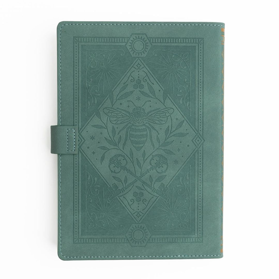Keeper of the Bees in Teal A5 Everyday Deluxe System Archer & Olive - Archer & Olive