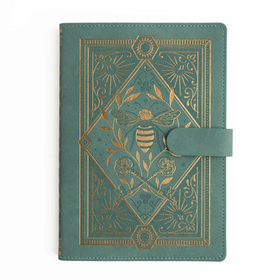 Keeper of the Bees in Teal A5 Everyday Deluxe System Archer & Olive - Archer & Olive
