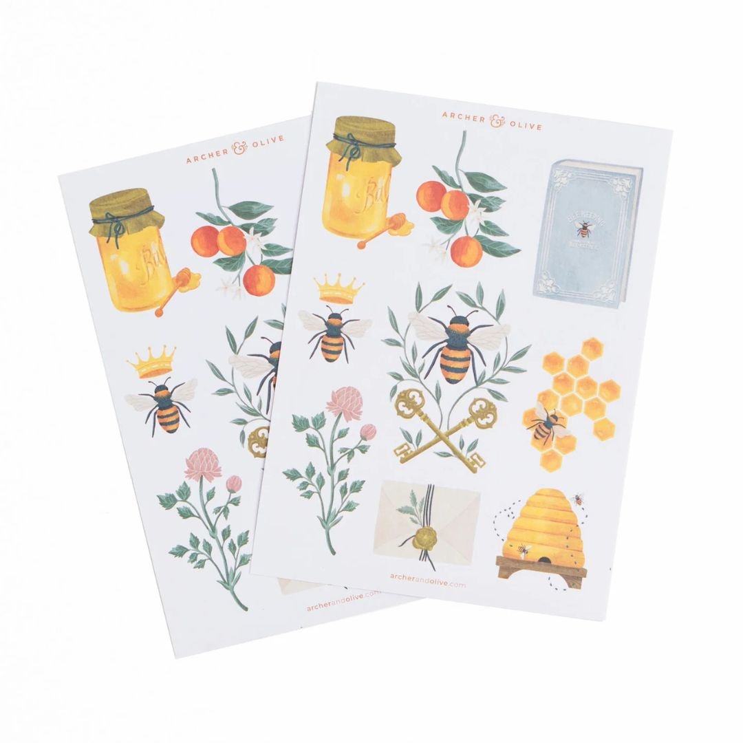 Keeper of the Bees Sticker Set - Archer & Olive