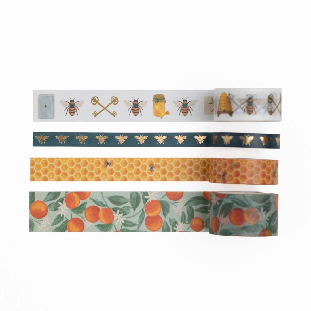 Keeper of the Bees Washi Tape Set - Archer & Olive