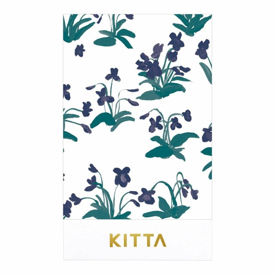 KITTA Basic Flower 6 Washi Paper Strips - King Jim