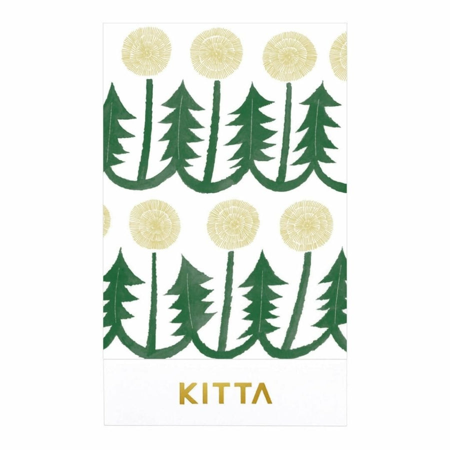 KITTA Basic Flower 8 Washi Paper Strips - King Jim