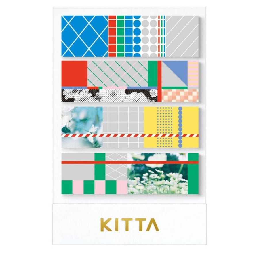 KITTA Basic Fragments Washi Paper Strips - King Jim