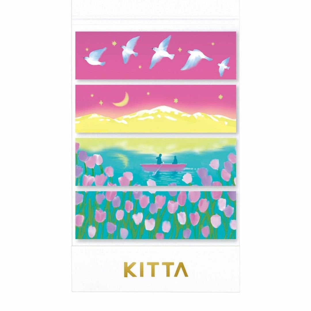 KITTA Basic Lake Washi Paper Strips - King Jim