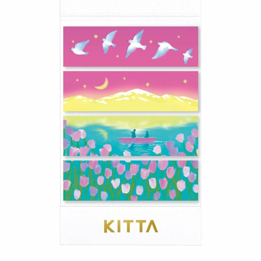 KITTA Basic Lake Washi Paper Strips - King Jim
