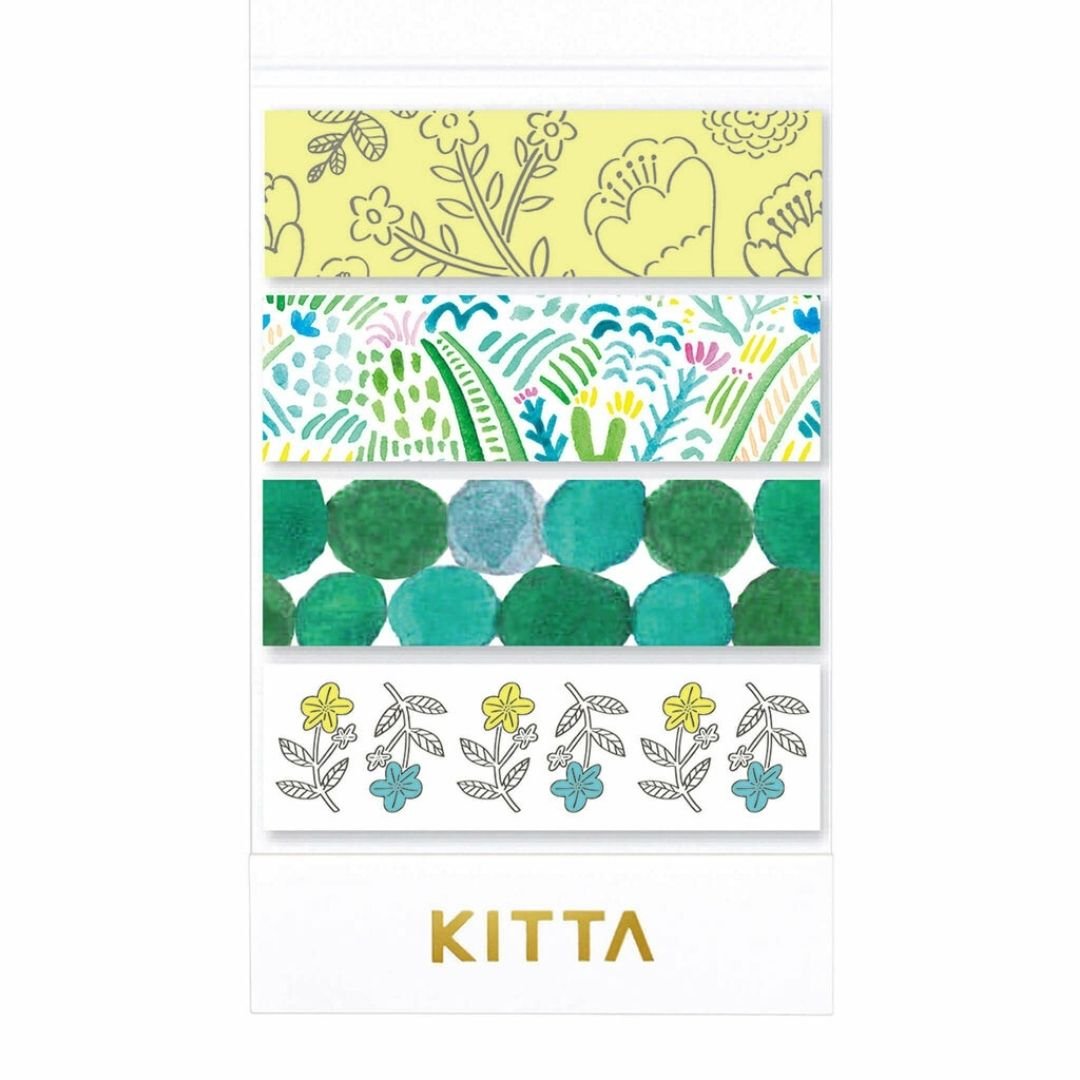 KITTA Basic Plants Washi Paper Strips - King Jim