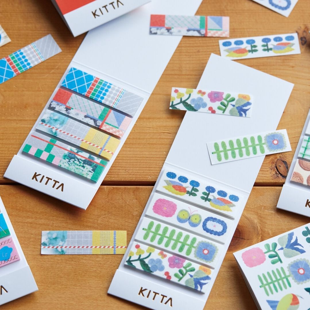 KITTA Basic Sunlit Washi Paper Strips - King Jim