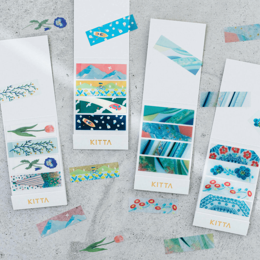 KITTA Clear Glass Washi Tape Strips - King Jim