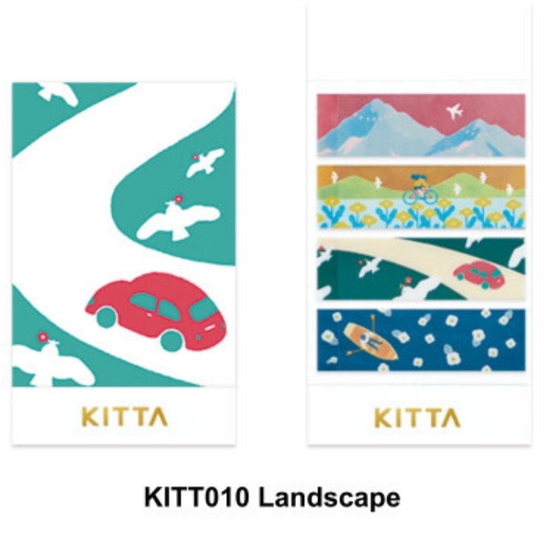 KITTA Clear Landscape PET Strips - King Jim