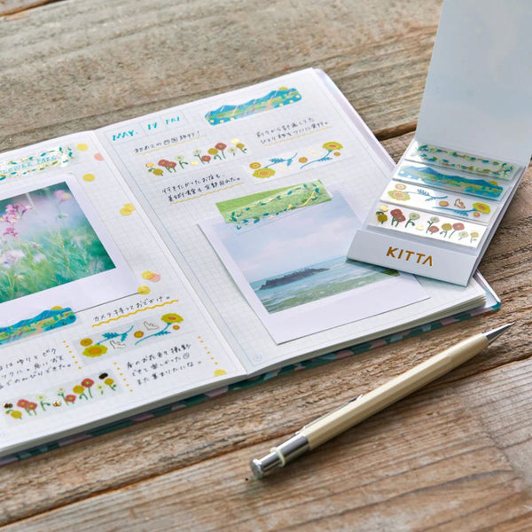 KITTA Clear Shine Washi Tape Strips - King Jim - Under the Rowan Trees