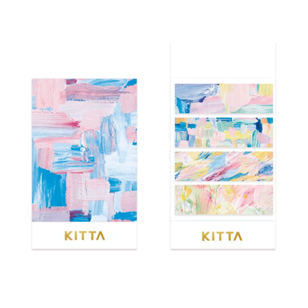 KITTA Clear Washi Tape Strips - Paint - King Jim