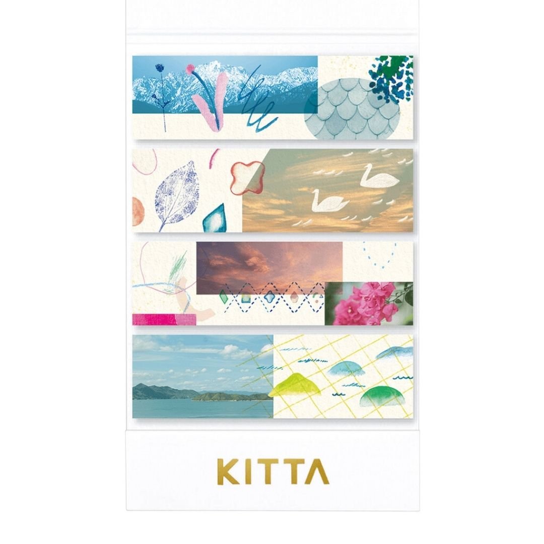 KITTA Collage Washi Paper Strips - King Jim