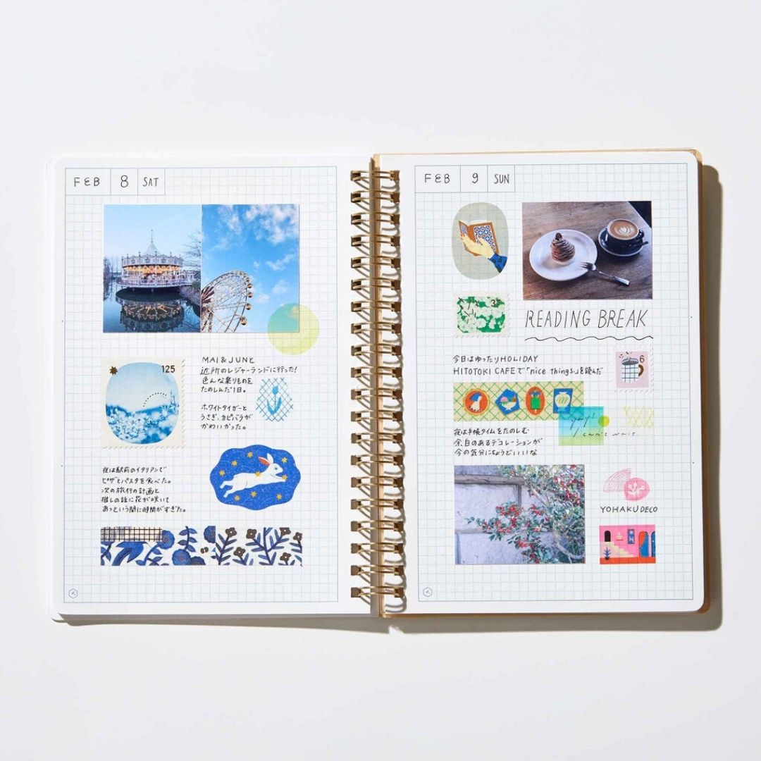 KITTA Collage Watercolour Washi Paper Strips - King Jim