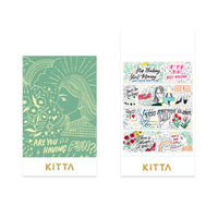 KITTA Drawing Washi Tape Strips - King Jim - Under the Rowan Trees