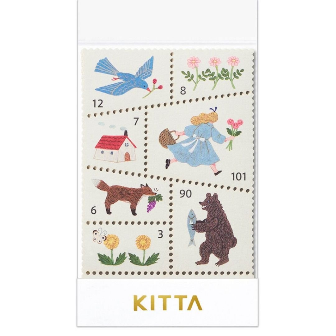 KITTA Special Forest Morning Washi Paper Stickers - King Jim