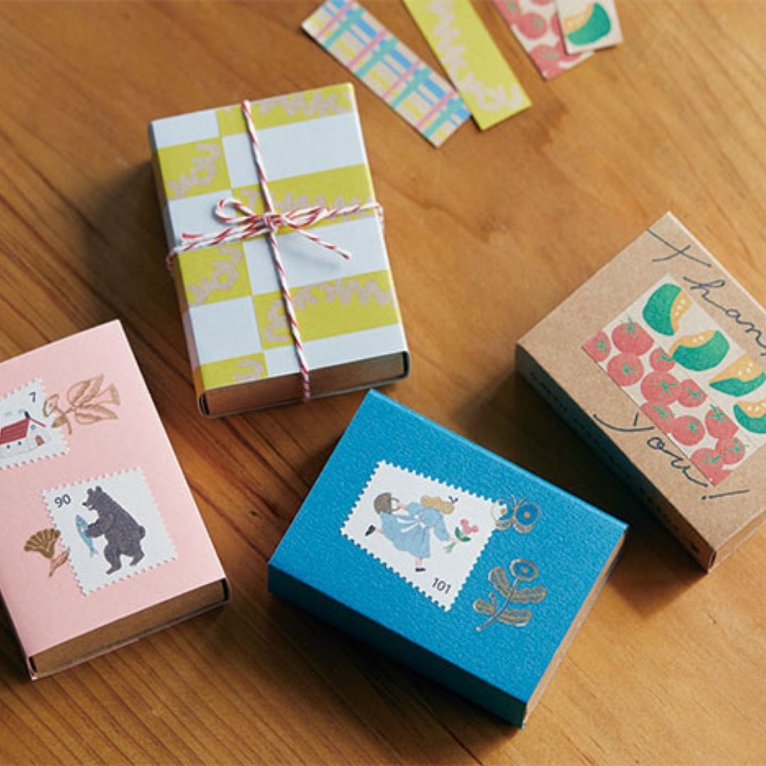 KITTA Special Papercut Kraft Paper Stickers - King Jim