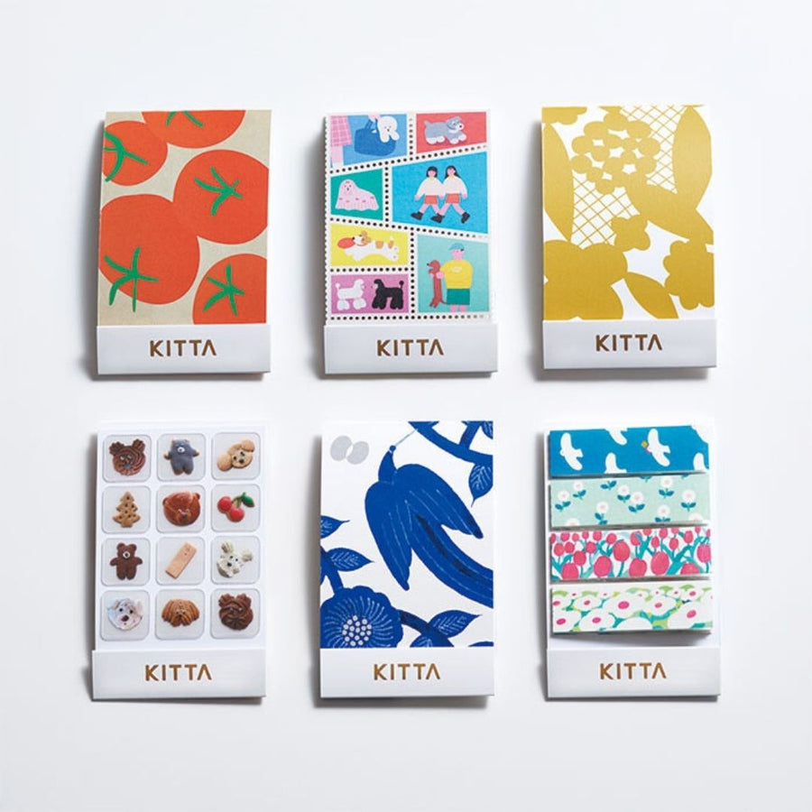KITTA Special Papercut Kraft Paper Stickers - King Jim