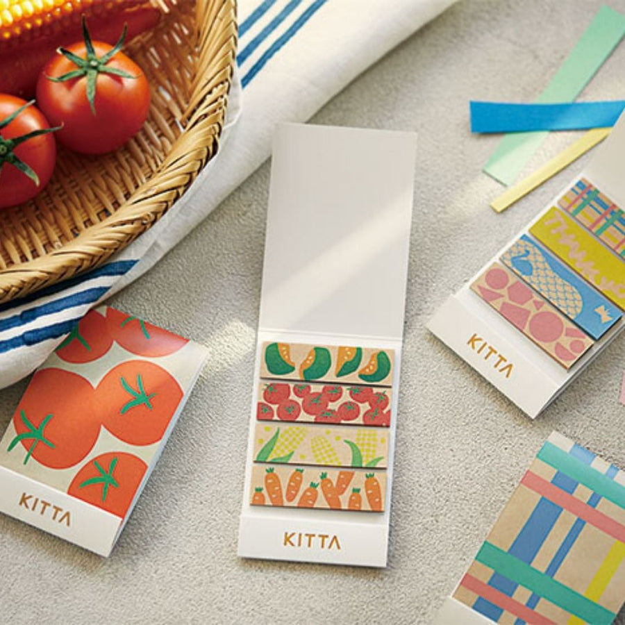 KITTA Special Vegetables Kraft Paper Stickers - King Jim