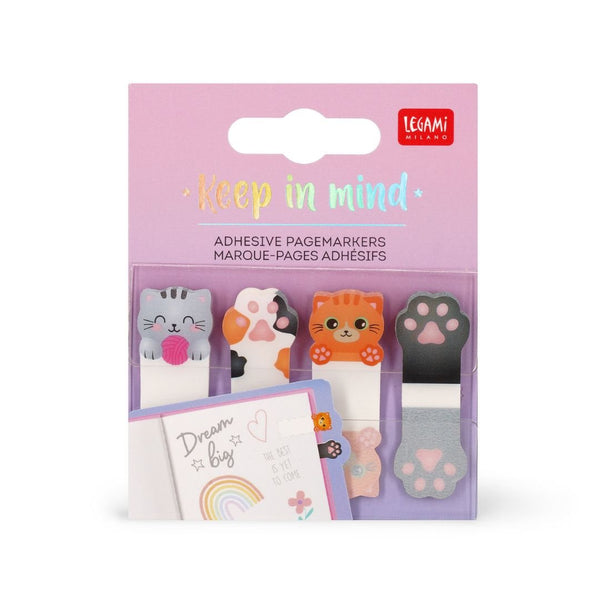 Kitty - Keep in Mind - Adhesive Page Markers-Page Markers-Legami-