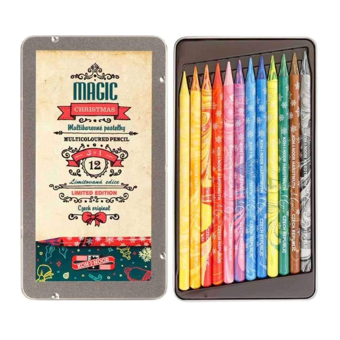 Koh I Noor Magic Woodless Pencils x12 - Koh I Noor