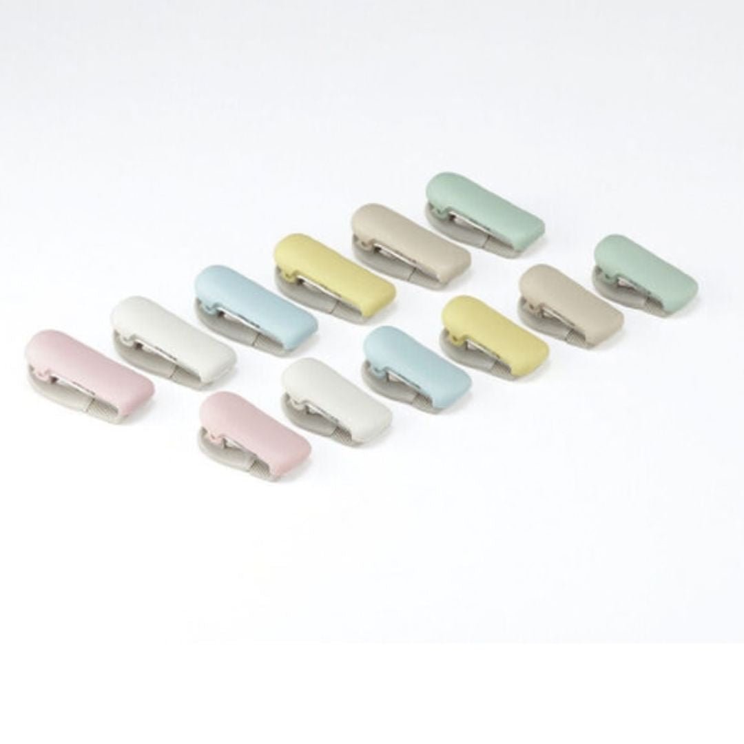 Kokuyo Tape Cutter Clip KaruCut 10-15mm - Pastel Yellow - Kokuyo