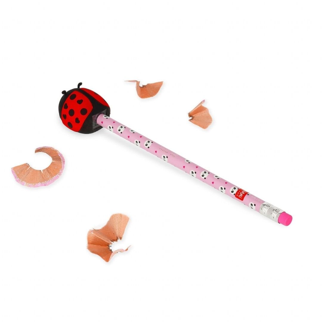 Ladybug Pencil Sharpener- Mini Friends - Legami