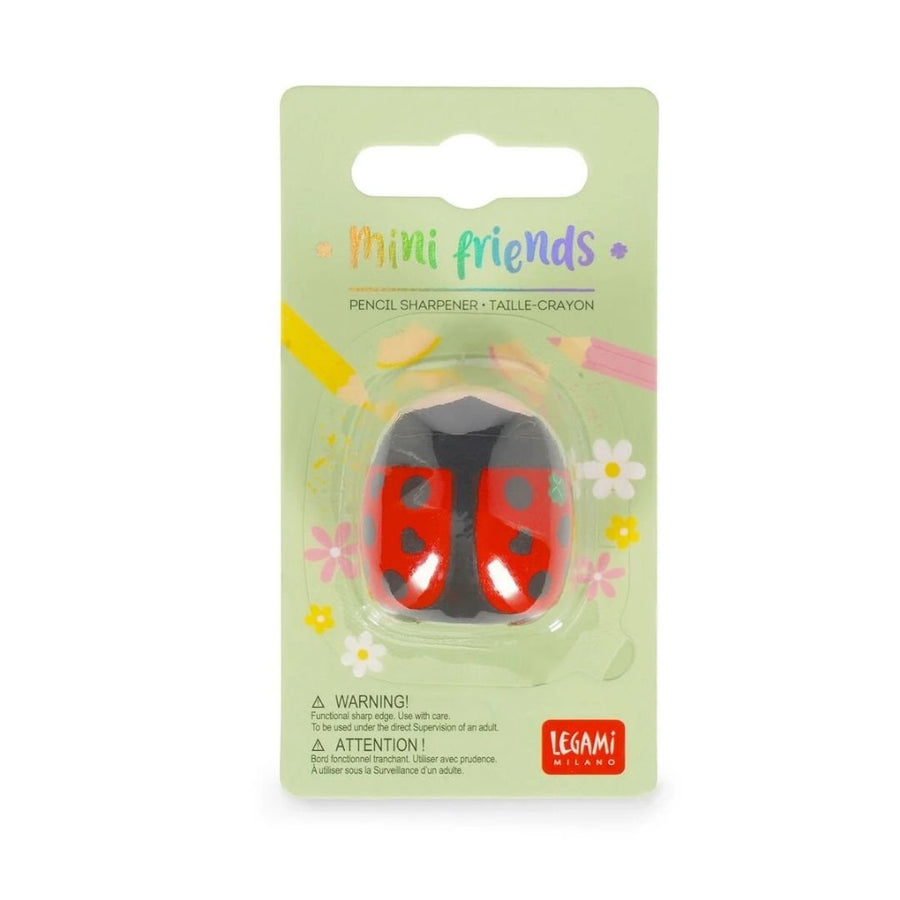 Ladybug Pencil Sharpener- Mini Friends - Legami