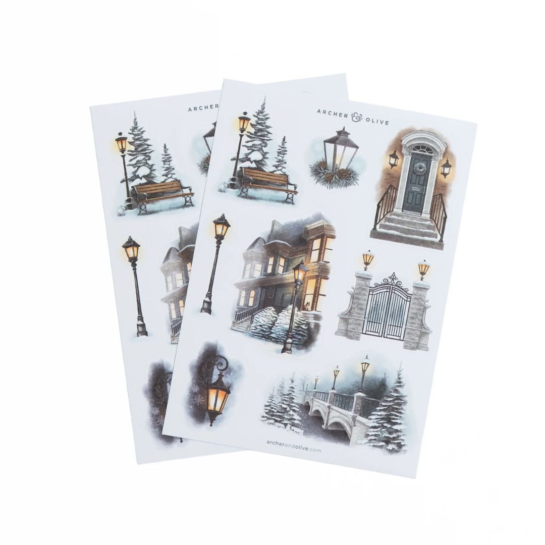 Lamp Post Sticker Set - Archer & Olive