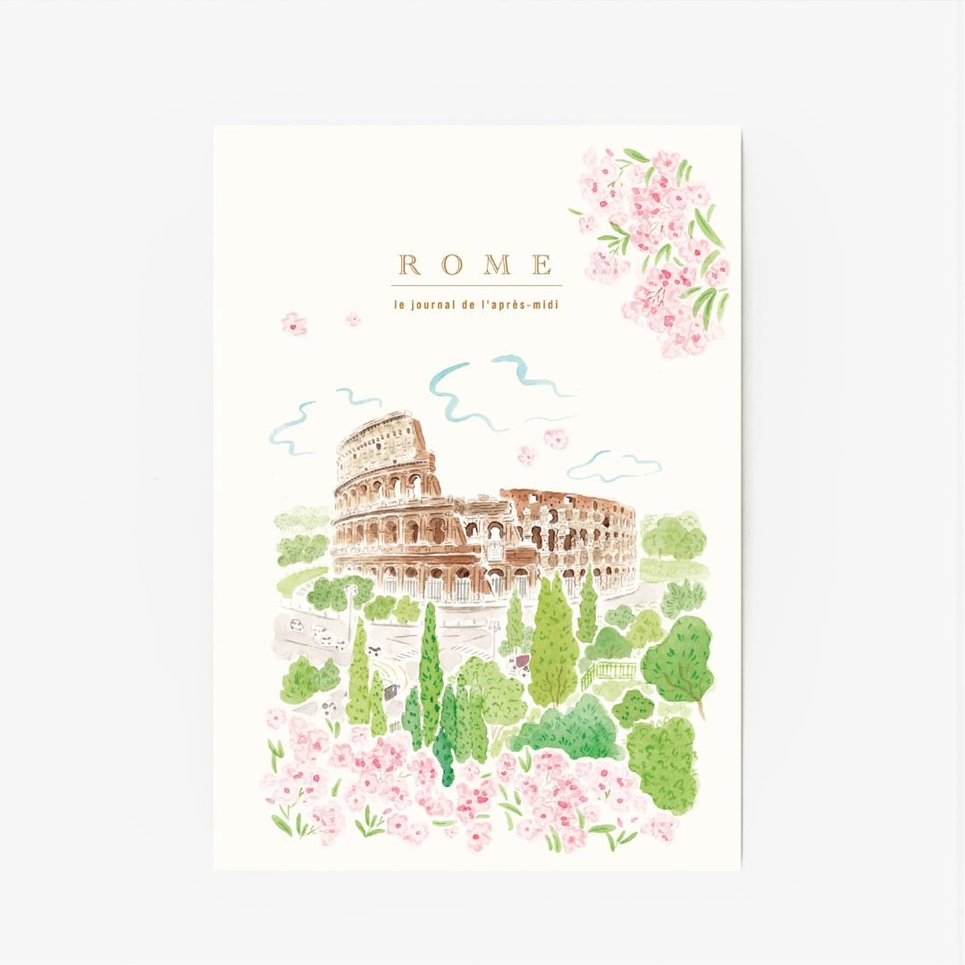 L'Après-Midi Travel Journals A5 Notebooks - Rome - L'Après-Midi