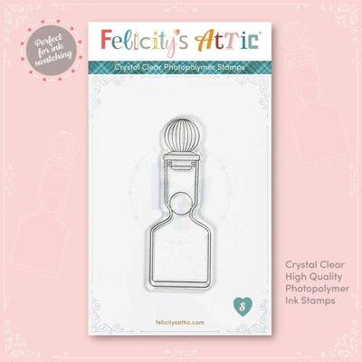 Large Ink Bottle Clear Stamp - Set S - Felicity's Attic
