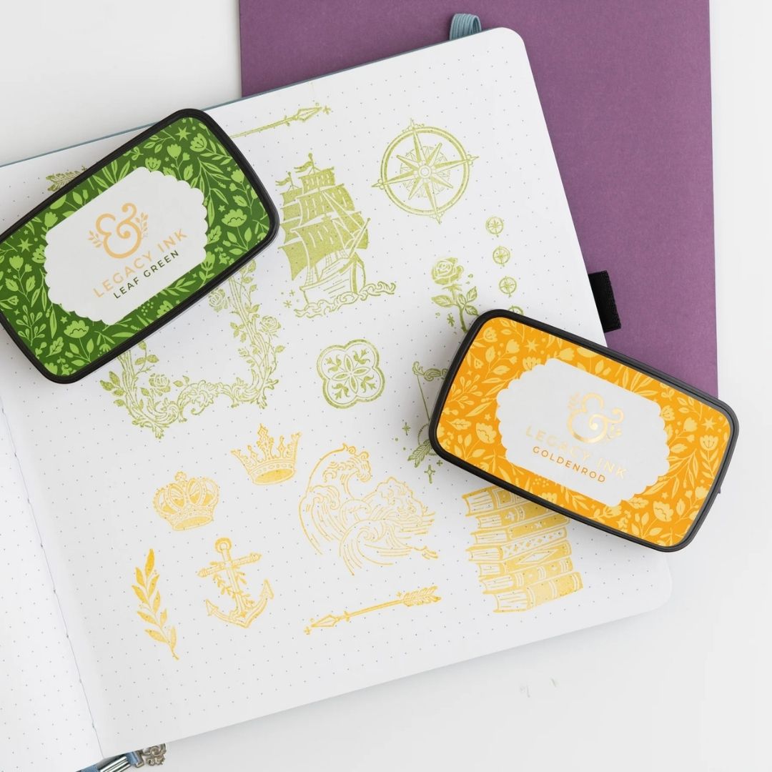 Legacy Ink Pad Leaf Green - Archer & Olive - Archer & Olive