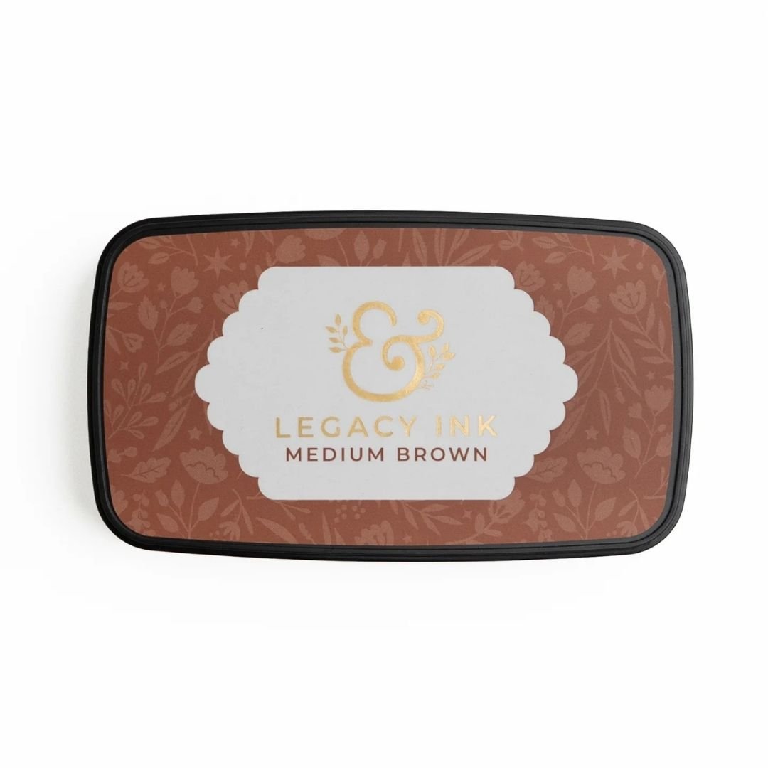 Legacy Ink Pad Medium Brown - Archer & Olive - Archer & Olive