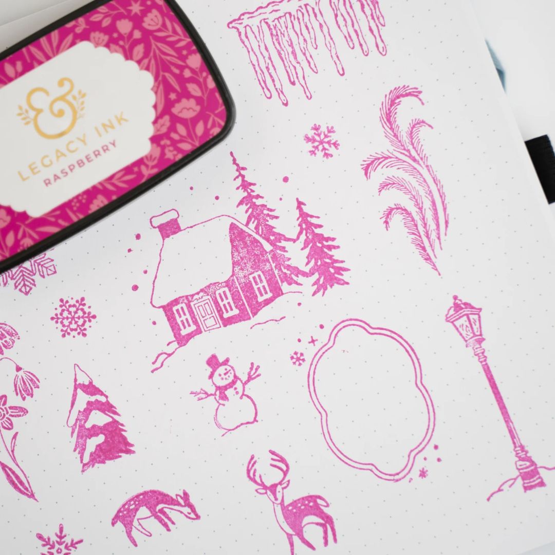 Legacy Ink Pad Raspberry - Archer & Olive - Archer & Olive