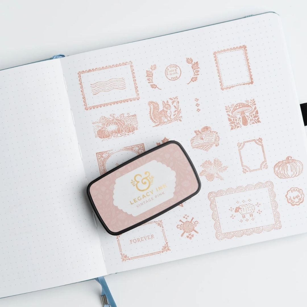 Legacy Ink Pad Vintage Pink - Archer & Olive - Archer & Olive