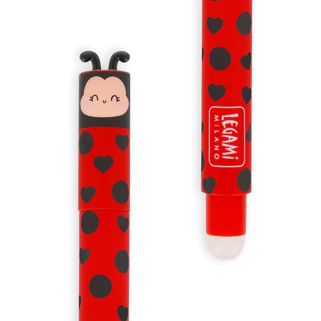 Legami Erasable Pens - Lady Bug - Legami