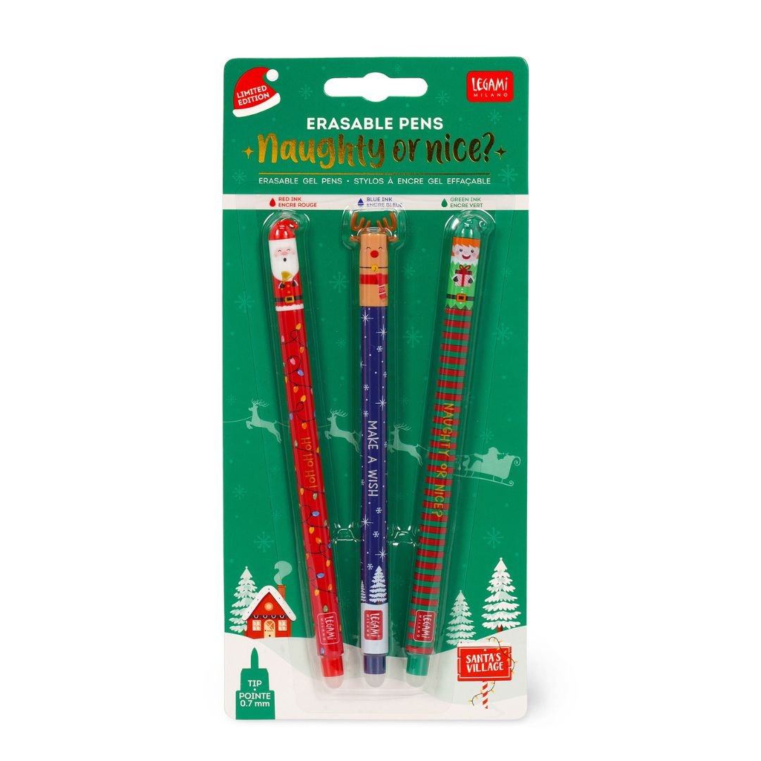 Legami Erasable Pens Naughty or Nice? - Legami - Under the Rowan Trees