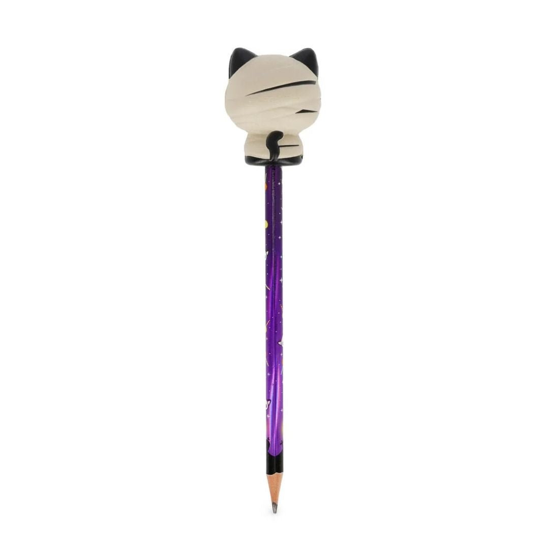 Legami Mummy Cat Halloween Squishy Pencil - Legami