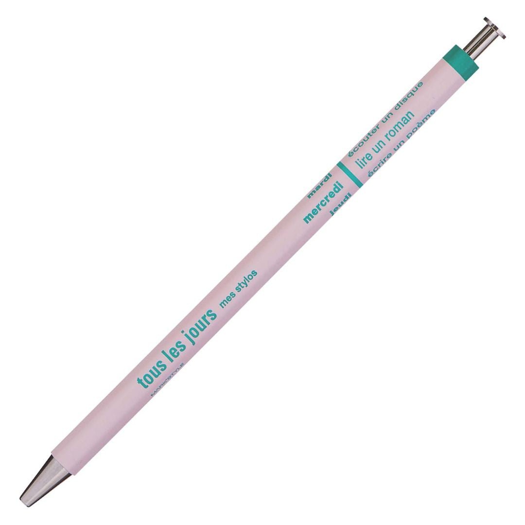 Light Pink Days Ballpoint Pen - Mark'Style - Mark's Inc. - Under the Rowan Trees