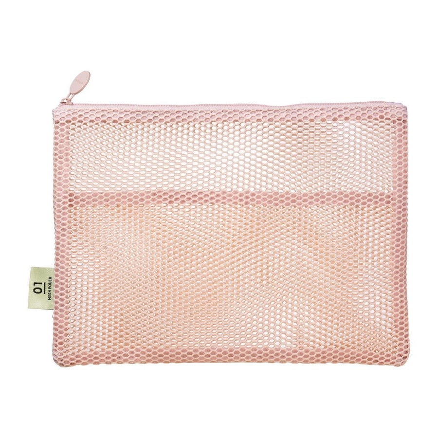 Light Pink Mesh Pouch A5 - Mark's Inc. - Under the Rowan Trees