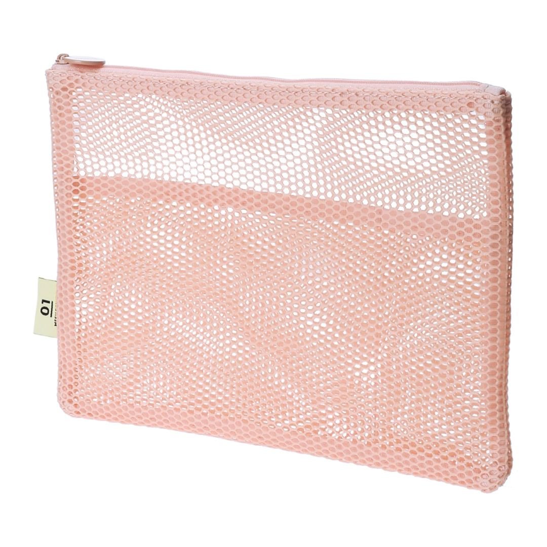 Light Pink Mesh Pouch A5 - Mark's Inc. - Under the Rowan Trees