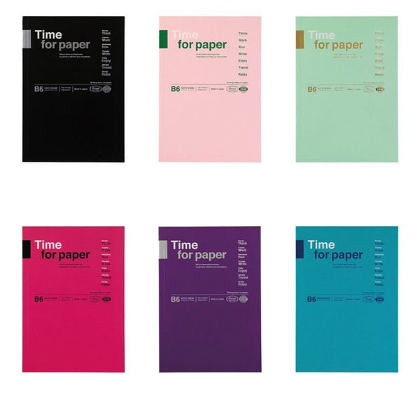 Time for Paper B6 Notebooks-Notebooks-Mark's Inc.-Light Pink