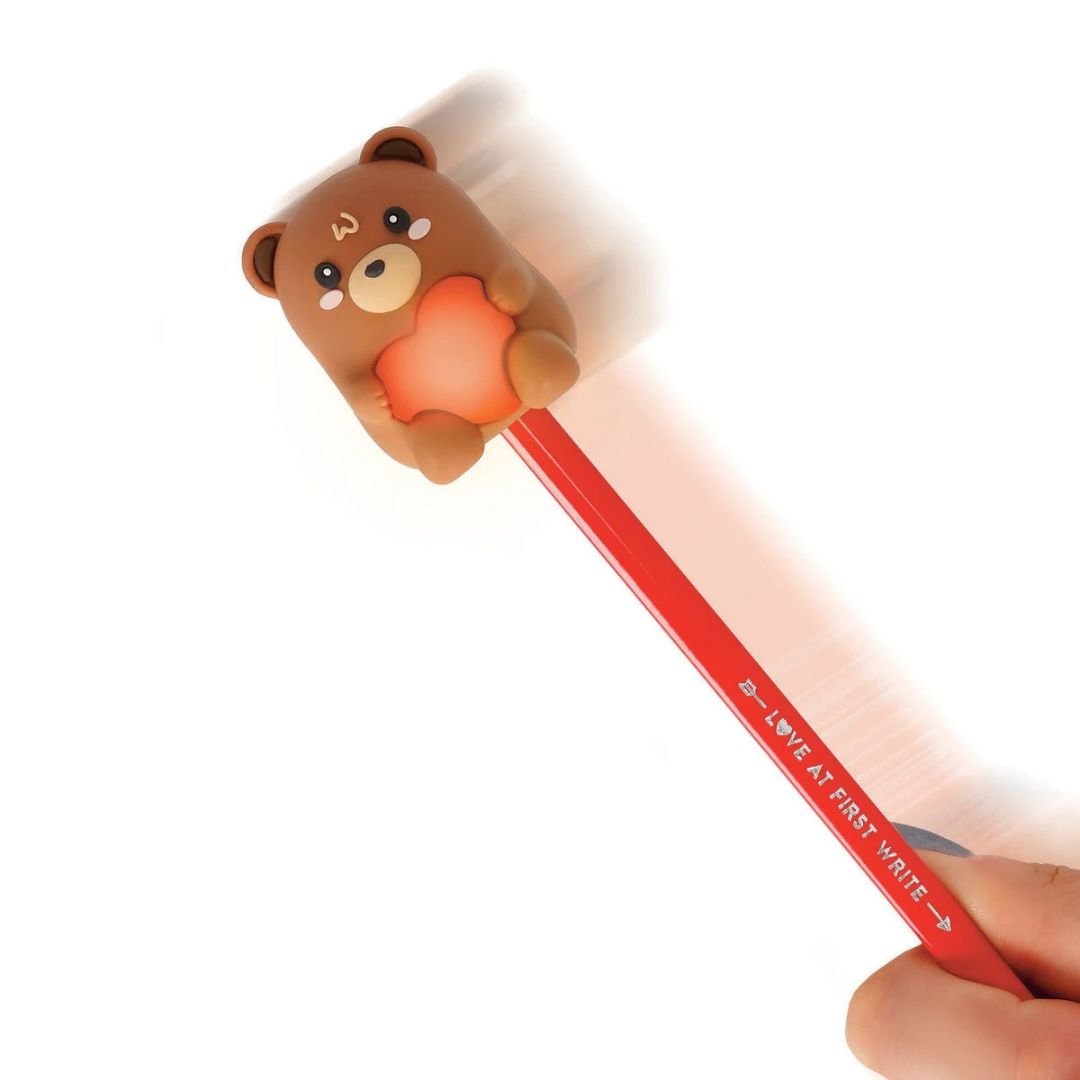Light - up Pencil Sharpener Teddy Bear Legami - Legami