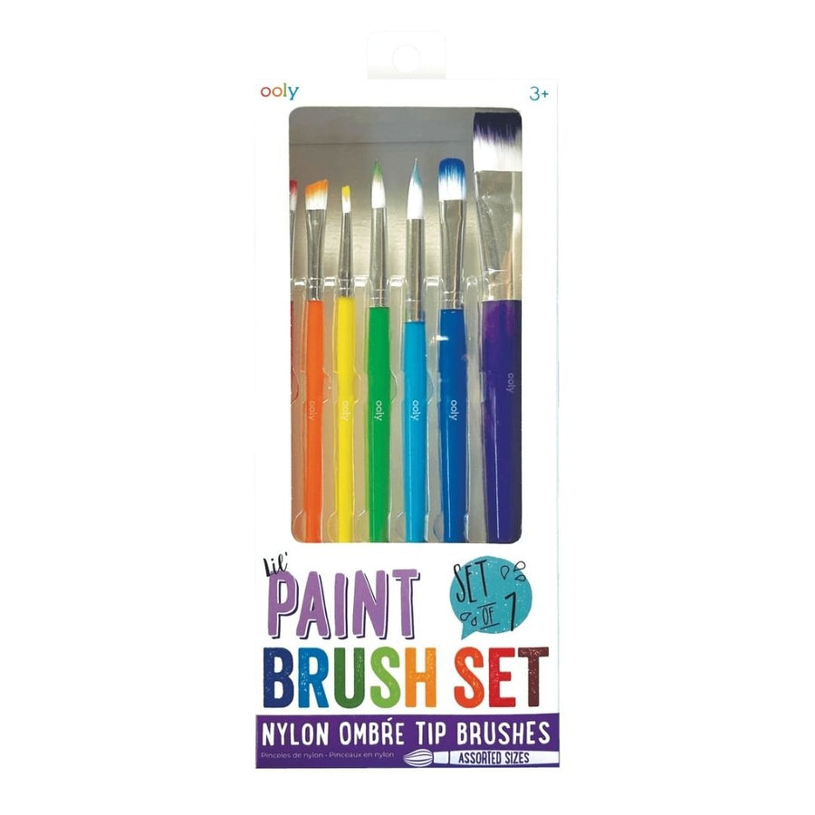 Lil' Paint Brushes Set of 7 - Ooly
