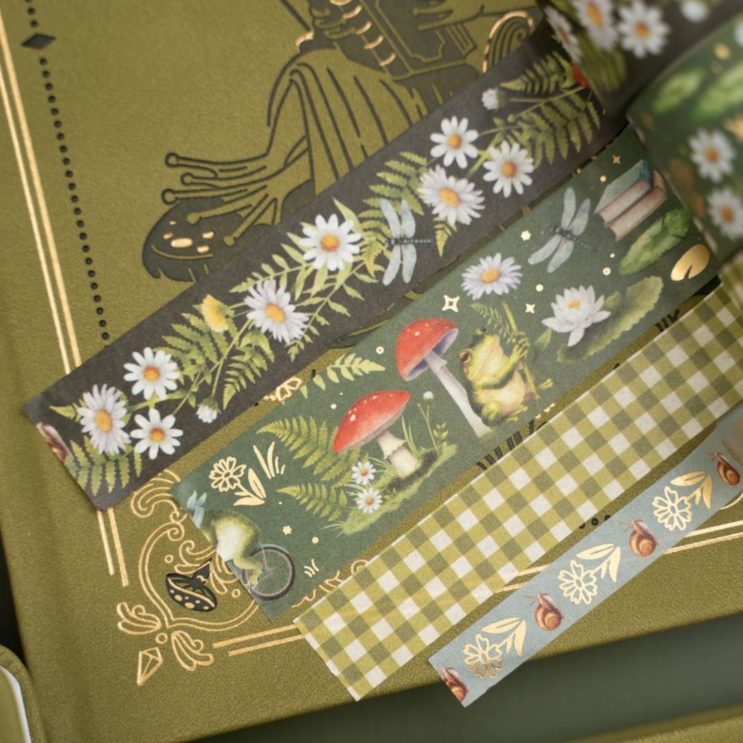 Literary Frog Washi Tape Set - Archer & Olive