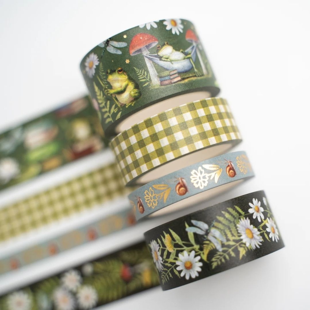 Literary Frog Washi Tape Set - Archer & Olive